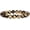 Black Agate Gold Dragon, variant on Natural Dragon Blood Jasper Gemstone 10mm Round Beads Stretch Bracelet 7 Inch Unisex
