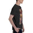 thumbnail image 3 of Chad Michael Murray T-Shirt Homme Été Coton Mode Col Rond Manches Courtes T-Shirt, 3 of 5