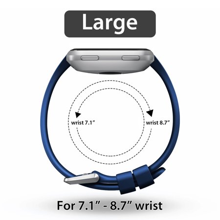 fitbit versa band large
