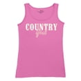 thumbnail image 5 of Country Girl Logo Women's Tank Top Western Rodeo Style Southern Pride Cowgirl Rustic Feminine Farm Life Ranch, 5 of 7