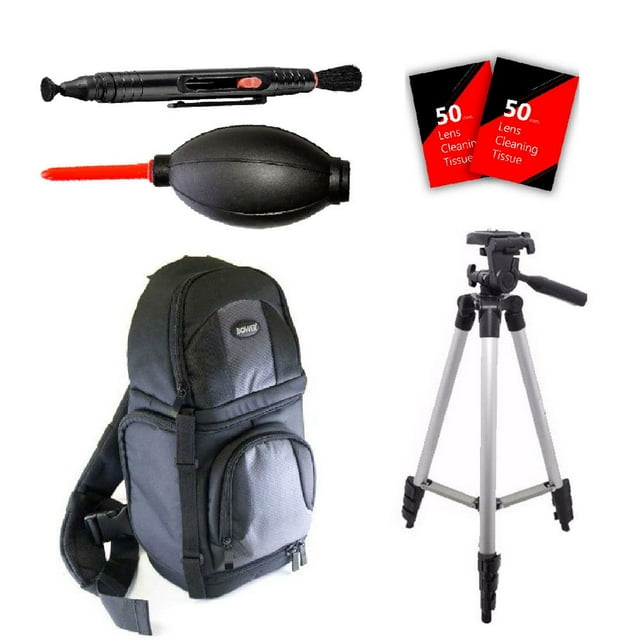 Mochila con trípode y accesorios para cámaras réflex digitales Pentax