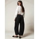 thumbnail image 5 of Pantalones Vaqueros Vintage de Cintura Baja, Elásticos, Estilo Boyfriend, de Pierna y con Realce de Glúteos para Mujer. Negro M, 5 of 7
