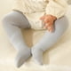 thumbnail image 4 of Medias para bebé Laklulu, pantimedias de algodón con peine de doble aguja de color sólido para primavera y otoño, alrededor de 0-1 años, 4 of 6