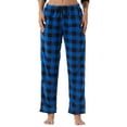thumbnail image 4 of YUSHOW Women Fleece Pajama Pants Buffalo Plaid Pjs Bottoms Soft Comfy Sleep Lounge Pj Pants M, 4 of 8