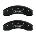 thumbnail image 5 of MGP 4 Caliper Covers Engraved Front & Rear GMC Red finish silver ch Fits select: 2011 GMC SIERRA C1500 SLE, 2013 GMC SIERRA K1500 SLE, 5 of 6