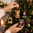 thumbnail image 6 of 3D Beaded Cat DIY Kit, Christmas Animal Bead Craft Set for Handmade Projects, Creative Jewelry Making Kit with Beads and Accessories, 6 of 6