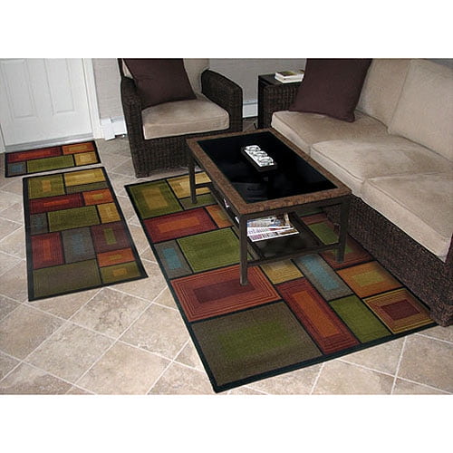 3 piece rug sets washable