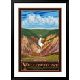 thumbnail image 2 of Art.com Artist Point, Yellowstone National Park, Wyoming Art Print by Lantern Press, Black Frame Wall Art, 32" x 44", 2 of 5