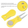 thumbnail image 4 of 11cm 38g Green Divot Repair Tool, Lawn Repair Tools, 6 Colors Portable Ball Fork Lawn Repairing Tools, Outdoor Use For Course Club Golfers, 4 of 8
