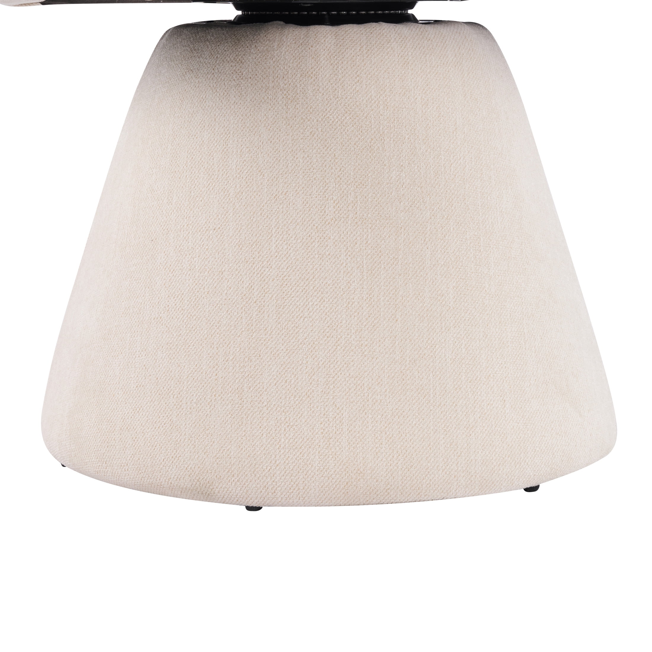 Christopher Knight Home Modern 180° Swivel Upholstered Dining Armchairs, Beige, Set of 2
