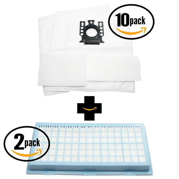 20 Replacement Miele S428i Vacuum Bags, 20 Micro Filters & 2 HEPA Filter - Compatible Miele Type GN Bags, Micro Filters & SF-AH 30, SF-HA 30, AH30 Filter