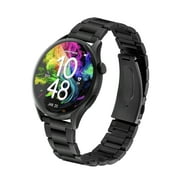 Armitron Quantum Adult 45mm w/Voice Assistant & Backlight Smart Watch w/Quick Release Band & Charging Cable, Black