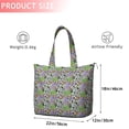 thumbnail image 4 of Colorful Cow Checker Pattern Travel Tote Bags for Women Carry On,Large Weekender Bags for Women Travel,Multi Functional Duffle Bag for Work,Shopping,Sports, 4 of 5