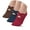 red; blue; brown, variant on Yoga Socks No Slip for Women, 3 Pack, Multicolor, Ideal for Pilates, Ballet, Dance, Barefoot Workout