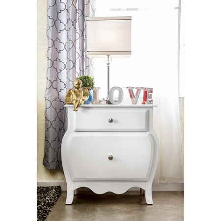 - Furniture of America Arlenna Cottage Style Youth Bedroom Chest, White