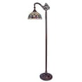 thumbnail image 2 of CHLOE Lighting SERENITY Tiffany-style 1 Light Reading Floor Lamp 11" Wide, 2 of 3