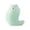 G, variant on Cute Animal Shaped Ceramic Small Flower Vase, Light Green Mini Cartoon Animal Plant Pot, Desktop Decor Succulent & Hydroponic Planter, Tiny Cartoon Creature Floral Arrangement Container