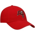 thumbnail image 3 of Men's '47 Red Tampa Bay Buccaneers Primary Logo Clean Up Adjustable Hat, 3 of 4