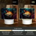 thumbnail image 3 of Fotbe Underwater Treasure Chest Pattern Acrylic Night Light Gift with 3 Color ModesTouch-Sensitive LED Lamp Perfect Gift for Mother's Day, Birthday, or Christmas, 3 of 9
