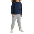 thumbnail image 2 of COUVER Youth Kids Heavyweight Cotton Sweatpants, Sport Grey, X-Large, 1 Piece, 2 of 6