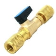 Mlless Air Conditioning Fluoride Ball Valve Switch 1/4 Internal Thread