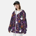 thumbnail image 5 of Sigee Halloween Sweet Candy Print UPF50+ Men's Sun Protection Hoodie Shirt SPF UV Shirt Long Sleeve Fishing Outdoor Lightweight, S-3XL, 5 of 9