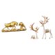 thumbnail image 1 of 2 Estatuas De Reno De Estilo Europeo Y Estatuilla De Toro De Estilo Chino, Obra De Arte Moderna, Escultura Animal, Artesanía Coleccionable Para Escritorio, Regalos De Cumpleaños, 1 of 8