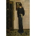 thumbnail image 3 of George Hendrik Breitner 13x18 Black Modern Framed Museum Art Print Titled - The Earring (circa 1893), 3 of 5