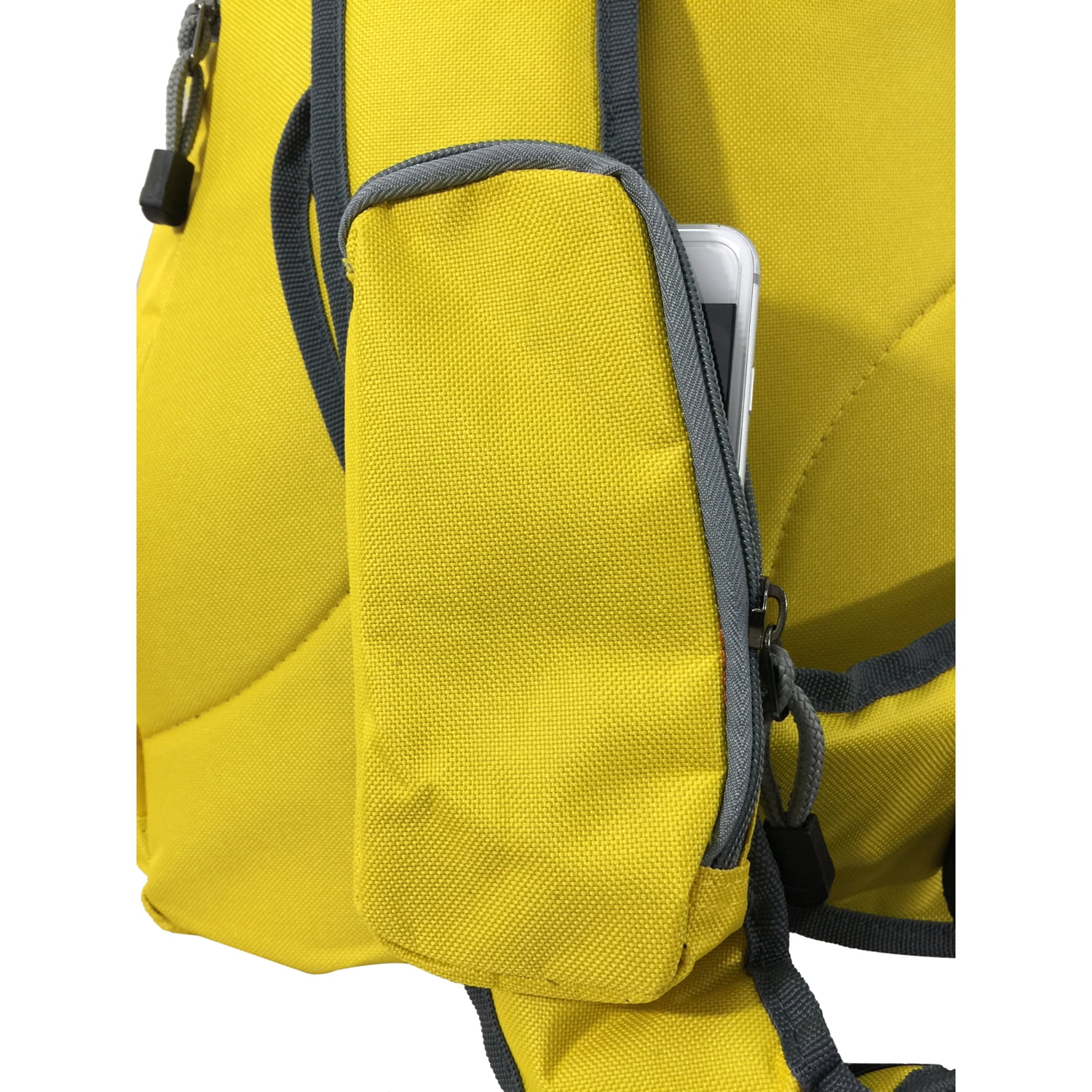 K-Cliffs XL 20 inch Unisex Sling Backpack , School Bookbag, Travel Daypack, Color; Yellow Teen-Adults