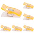 thumbnail image 1 of Sewing Clips, 10 Pcs Premium Quilting Clips, Versatile Craft Clips for Quilting, Fabric, Binding, Crocheting, Kniting etc,Orange*10, 1 of 8