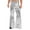 Silver, variant on Mens Shiny Metallic 70s Disco Pants Hippie Costume Sequins Flared Bell Bottoms Gold XL
