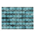 thumbnail image 1 of Grunge Cutting Board, Contemporary Art Inspiration with Dots in Cold Colors Freezing Cool Winter Ice, Decorative Tempered Glass Cutting and Serving Board, Large Size, Pale Blue Grey, by Ambesonne, 1 of 1