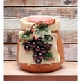 thumbnail image 2 of Ceramic Grape Tart Burner 5x4.75 Inch Kitchen Bathroom, 2 of 3