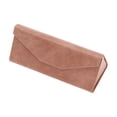 thumbnail image 1 of Estuche para Gafas Plegable Triangular Único Bargains Almacenamiento de Gafas Portátil 6.3"x2.76"x0.59" Rosa, 1 of 5