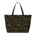 thumbnail image 2 of Easygdp Gold Pinecone Merry Christmas Bolsa de Viaje de Playa de Gran Capacidad, Bolsa Tote Perfecta para la Playa, Escapadas de Fin de Semana y Viajes, 2 of 7