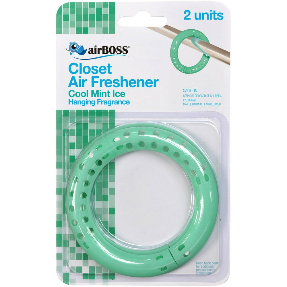 airBOSS Fresh Linen Scent Closet Air Freshener 2 count