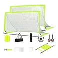 thumbnail image 3 of Puerta de fútbol de fútbol, ​​juguete de marco de equipos deportivos, meta de fútbol de marco al aire libre para patio trasero para el 2 piezas, 3 of 8