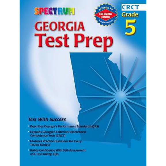 Pre-Owned Georgia Test Prep, Grade 5 (Spectrum State Specific) (Paperback) 0769634753 9780769634753