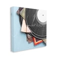 thumbnail image 3 of Vintage Music Vinyl Records Vintage Graphic Art Gallery Wrapped Canvas Print Wall Art, 3 of 7