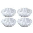 thumbnail image 4 of 36 Pcs Moules à Tartelettes en Alliage d'Aluminium Antiadhésifs Ondulation Réutilisables en Forme de Fleur Cupcake Muffin Moule de Cuisson Moules à Tartelettes, 4 of 8
