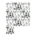 thumbnail image 1 of 10 Pcs/Set Self Adhesive Tile Stickers Art Decals Removable Wall Sticker Kitchen Backsplash Bathroom Home Tidy Protection, 1 of 10