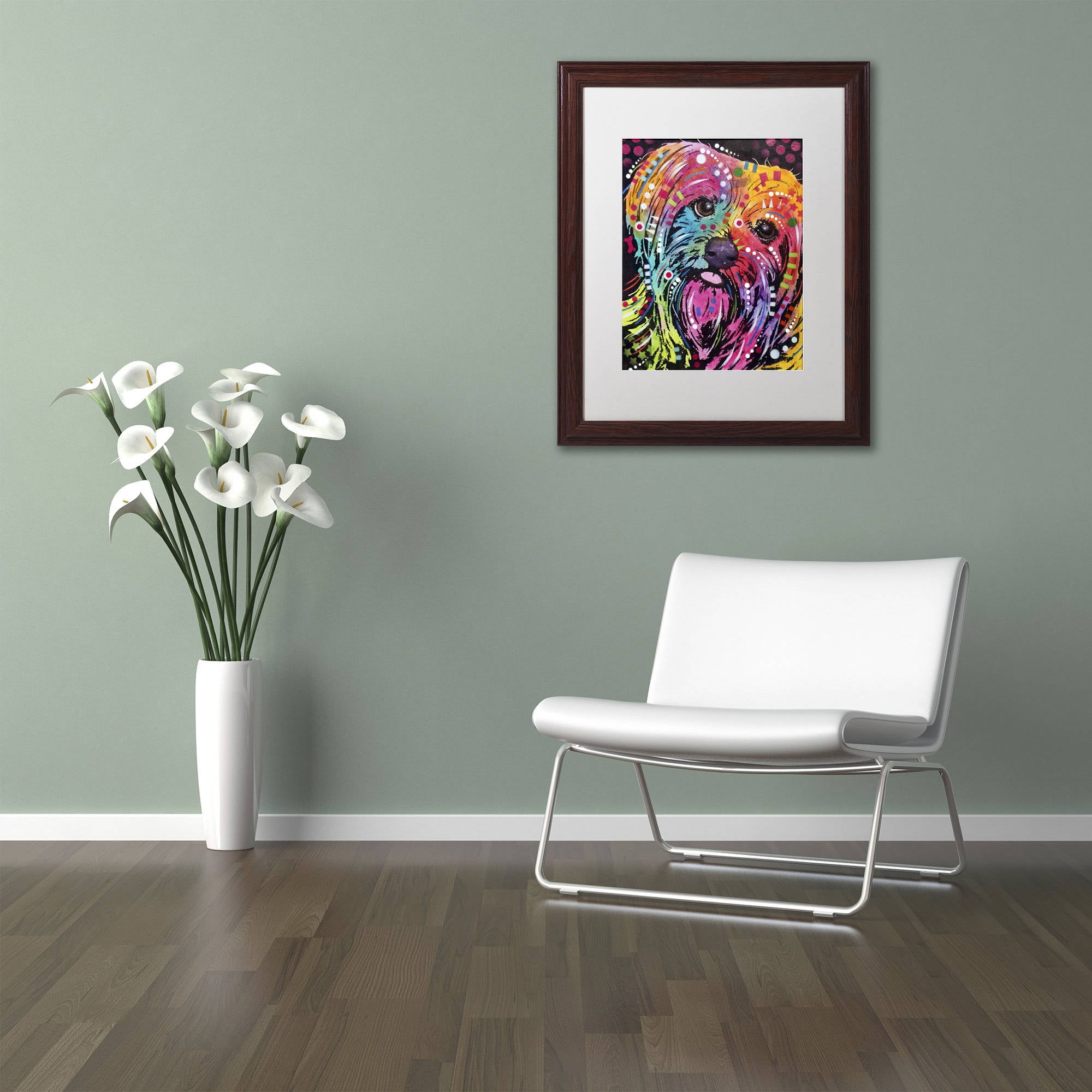Trademark Fine Art 11 x 14 Animals Matted Framed Art ' York II ' by Dean Russo