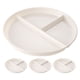 thumbnail image 1 of 4 Uds. Compartimentos de platos divididos, platos de cena, plato de comida, bandeja de almacenamiento de alimentos, 1 of 7