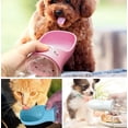 thumbnail image 5 of Botella de agua portátil para perros, 550 ml, botella de agua portátil para perros, sin BPA, a prueba de fugas, para beber al aire libre, viajes y senderismo (550 ml, blanco) oso de fresa Electrónica, 5 of 5