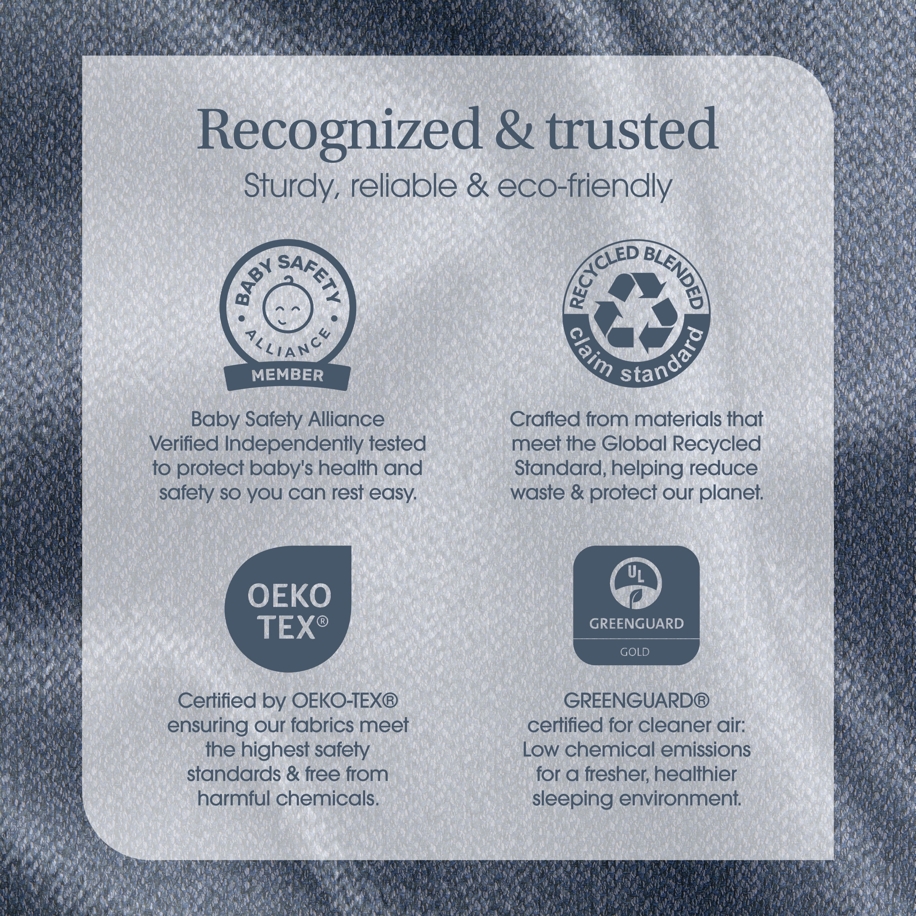 PureSprout Renew 5" Mattress | Blue