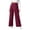 Z-Red637, variant on JIAYUE Women's Pants Ankle-Length High Waist Wide Leg Trousers Stretch Comfortable Elastic Waist Flowy Business Palazzo Casual Bottoms For Women