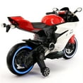 thumbnail image 2 of 2020 Racing Style Ride On Car Motorcycle Toy for Kids 12V Powered  Red, 2 of 15