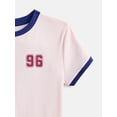 thumbnail image 3 of Weekend Academy Girls Graphic Baby Tee with Short Sleeves, Sizes 4-18, 3 of 3