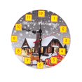 thumbnail image 2 of RKSTN Fall Decorations for Home 12 Inch Retro Creative Frameless Christmas Day Special Wall Clock Decorations, 2 of 3