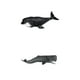 thumbnail image 2 of 2 figuras de ballenas marinas realistas, juguetes de s para juego de imitación, regalos para estilo 4 Macarena figura de ballena, 2 of 2